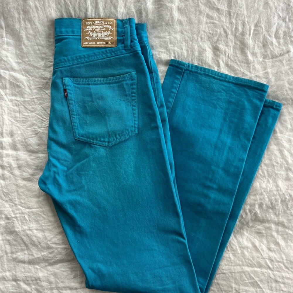 Limited Edition Levi's 501 x Andy Warhol Vintage Jeans